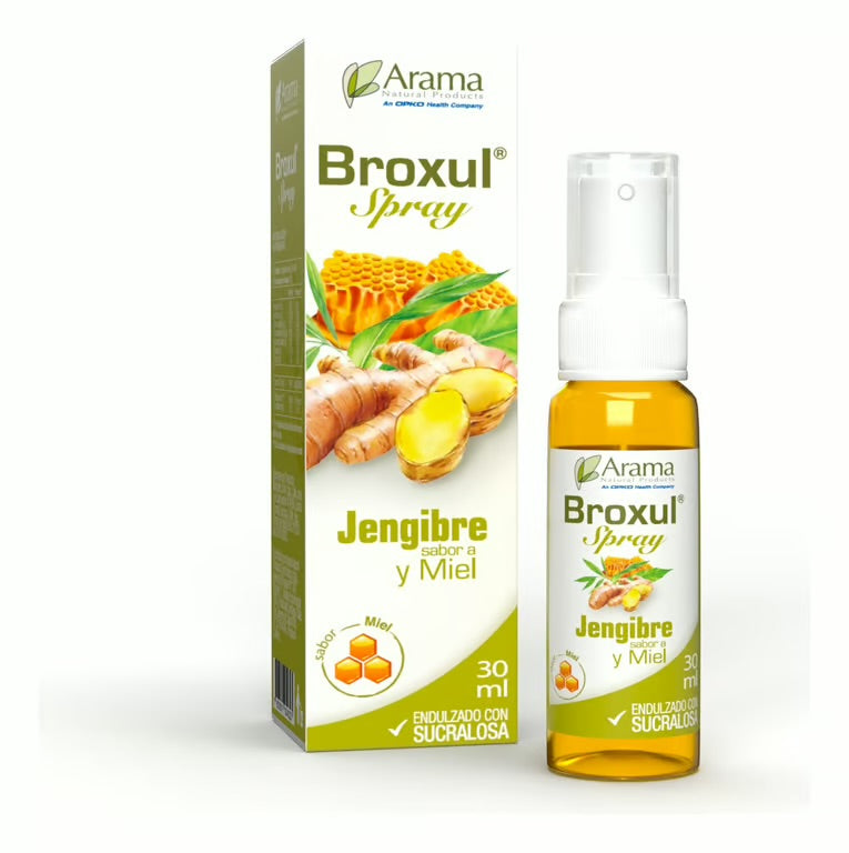 Broxul spray jengibre y miel 30ml