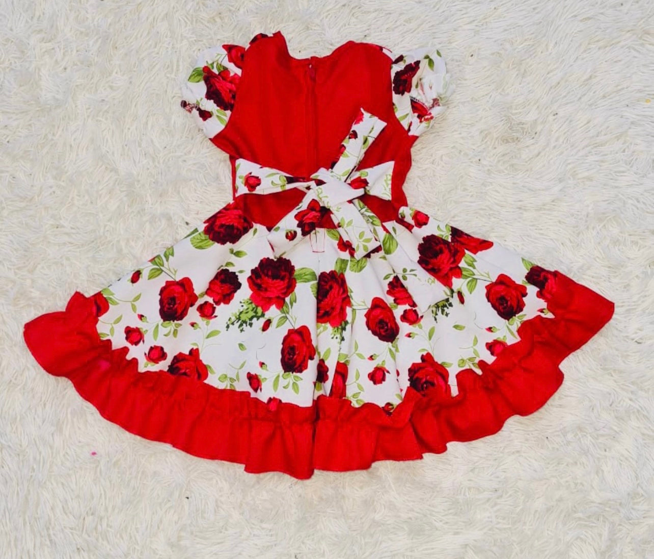 Vestido huasita para niñas