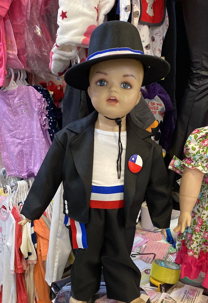 Trajes de huaso (niños) 5 piezas