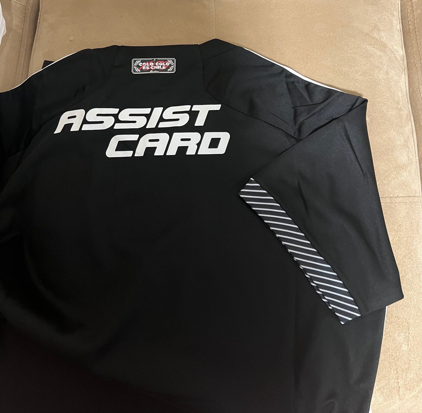 Camiseta colo colo 2024 diseño en Negro
