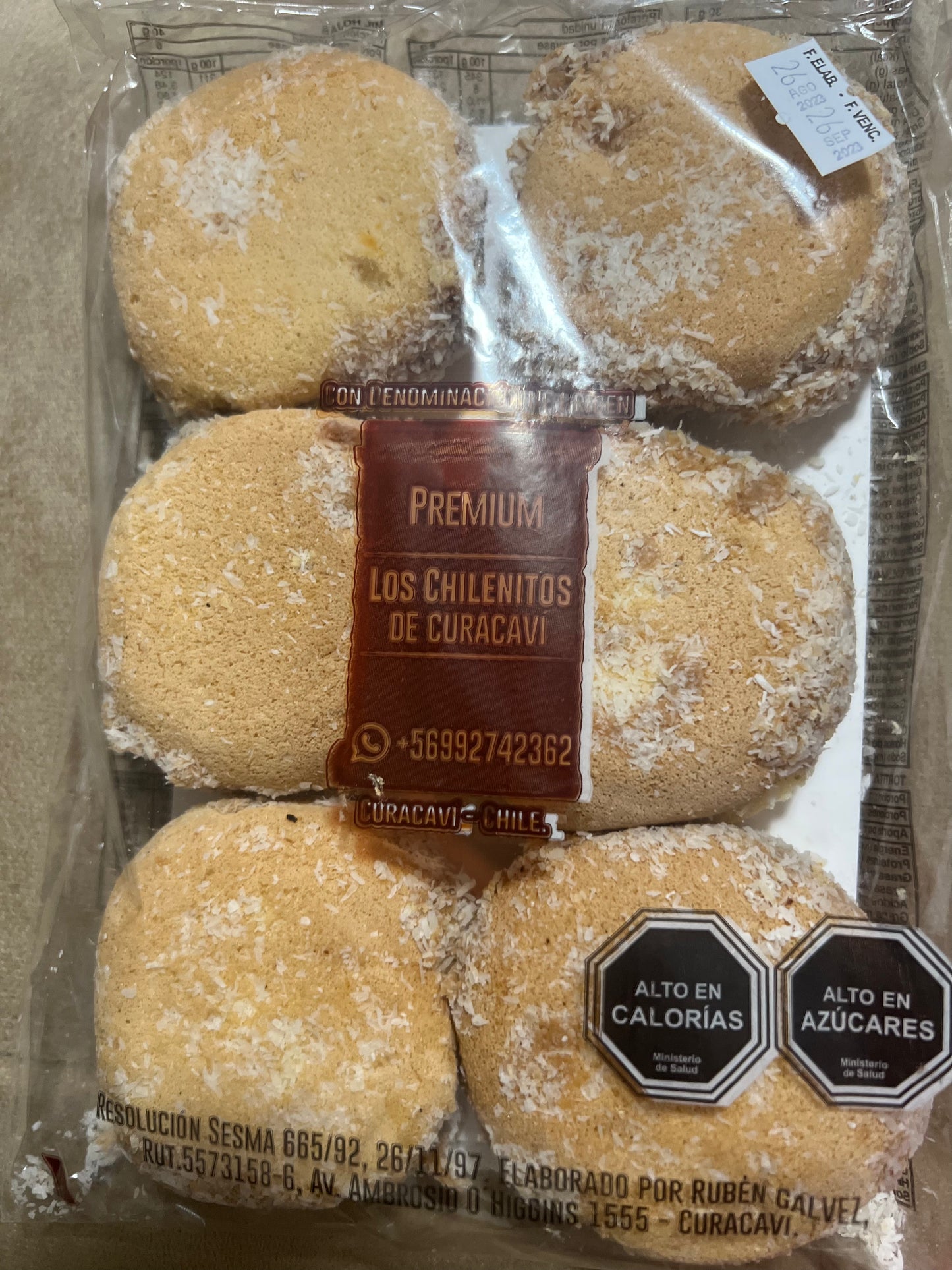 Pasteles de curacavi