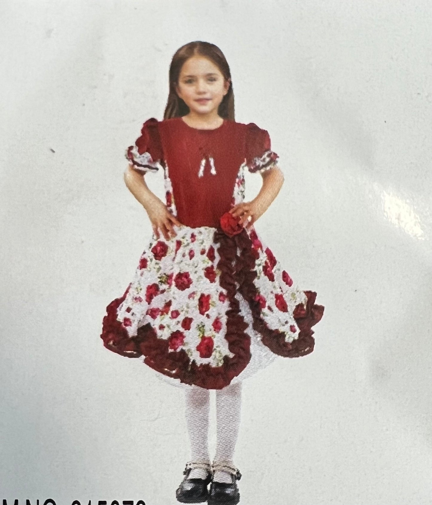 Vestido huasita para niñas