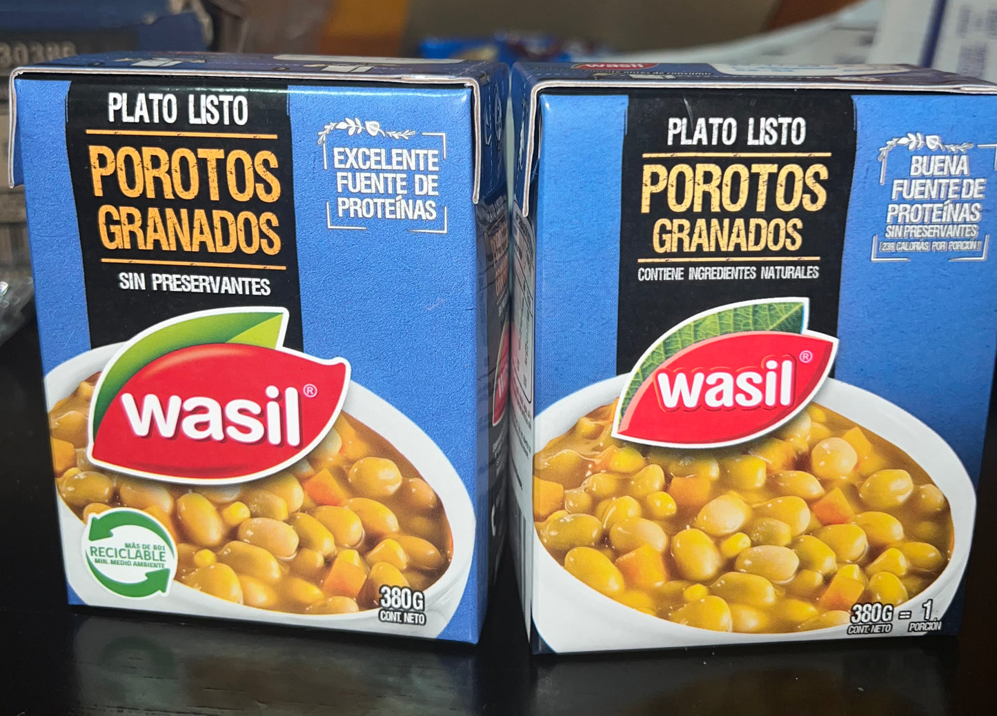 Porotos granados Wasil 380gr