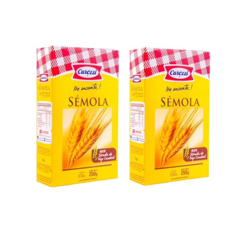Sémola carozzi 250 gr OFERTA EXPIRACIÓN 10 septiembre