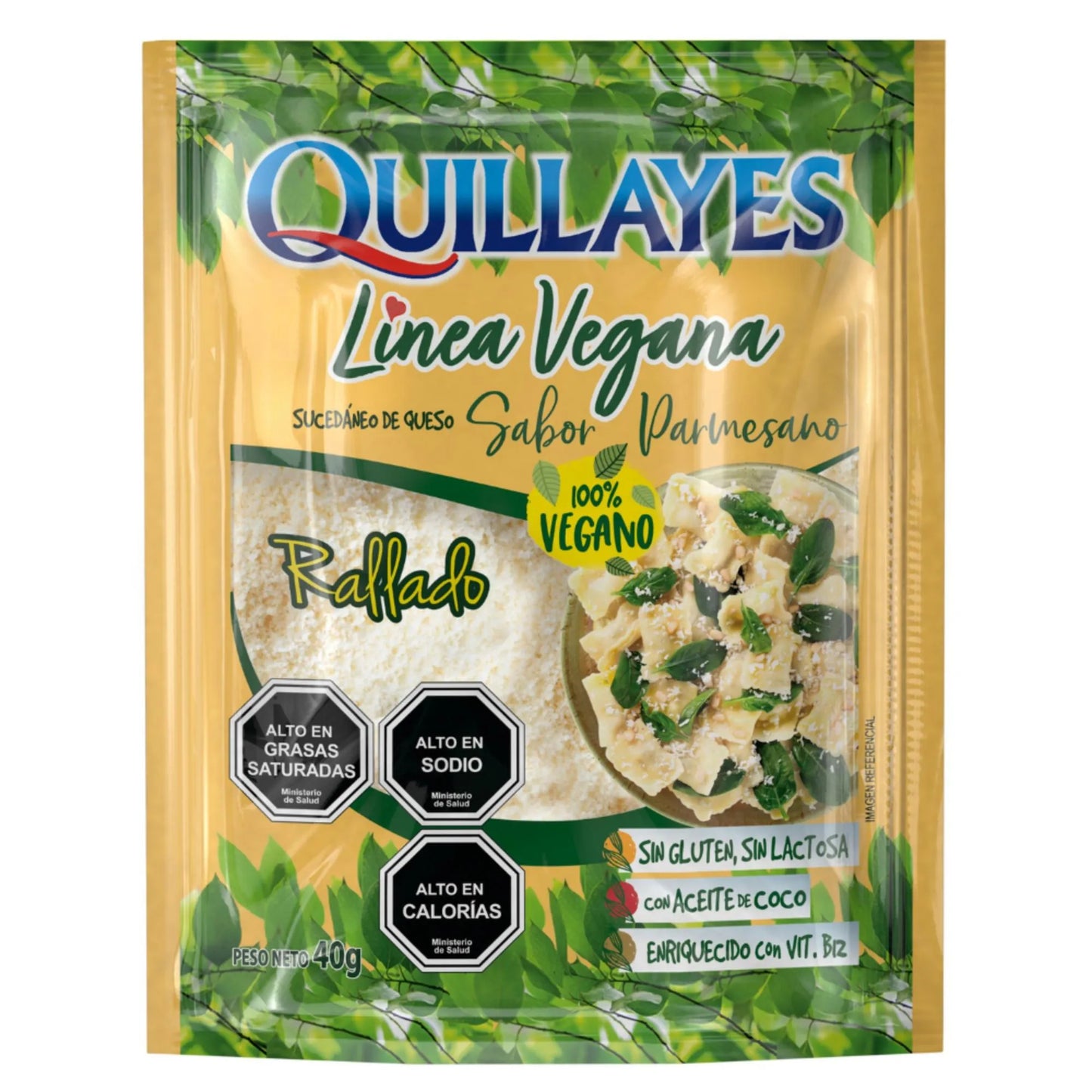 Sucedáneo de queso rallado vegano 40g