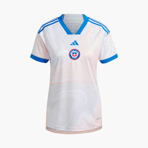 Conjunto visitante selección chilena para niñas/ camiseta+ short