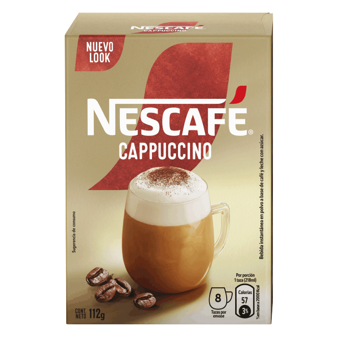Nescafé Cappuccino 8 sobres, 112g
