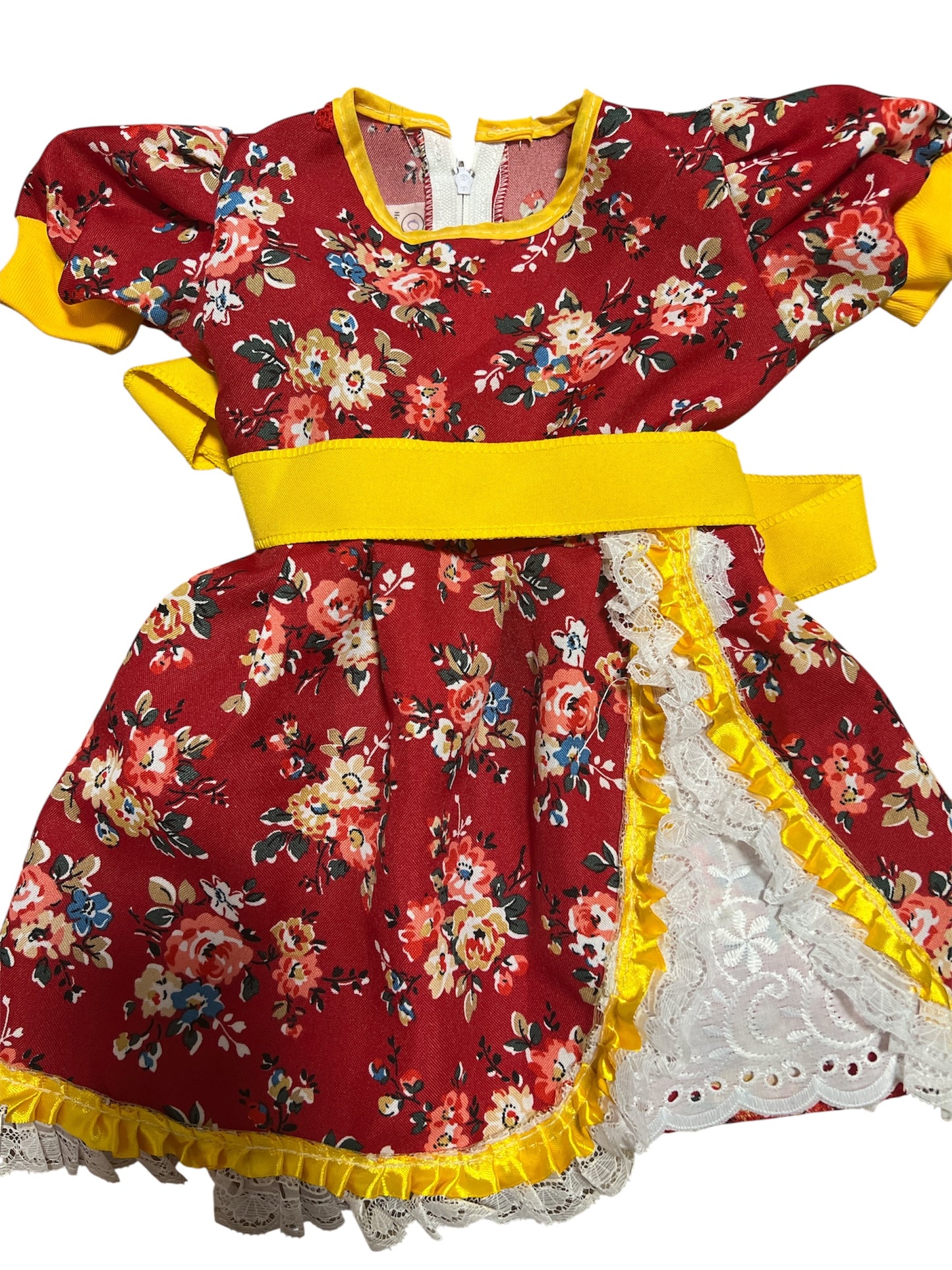 Vestido huasita para niñas