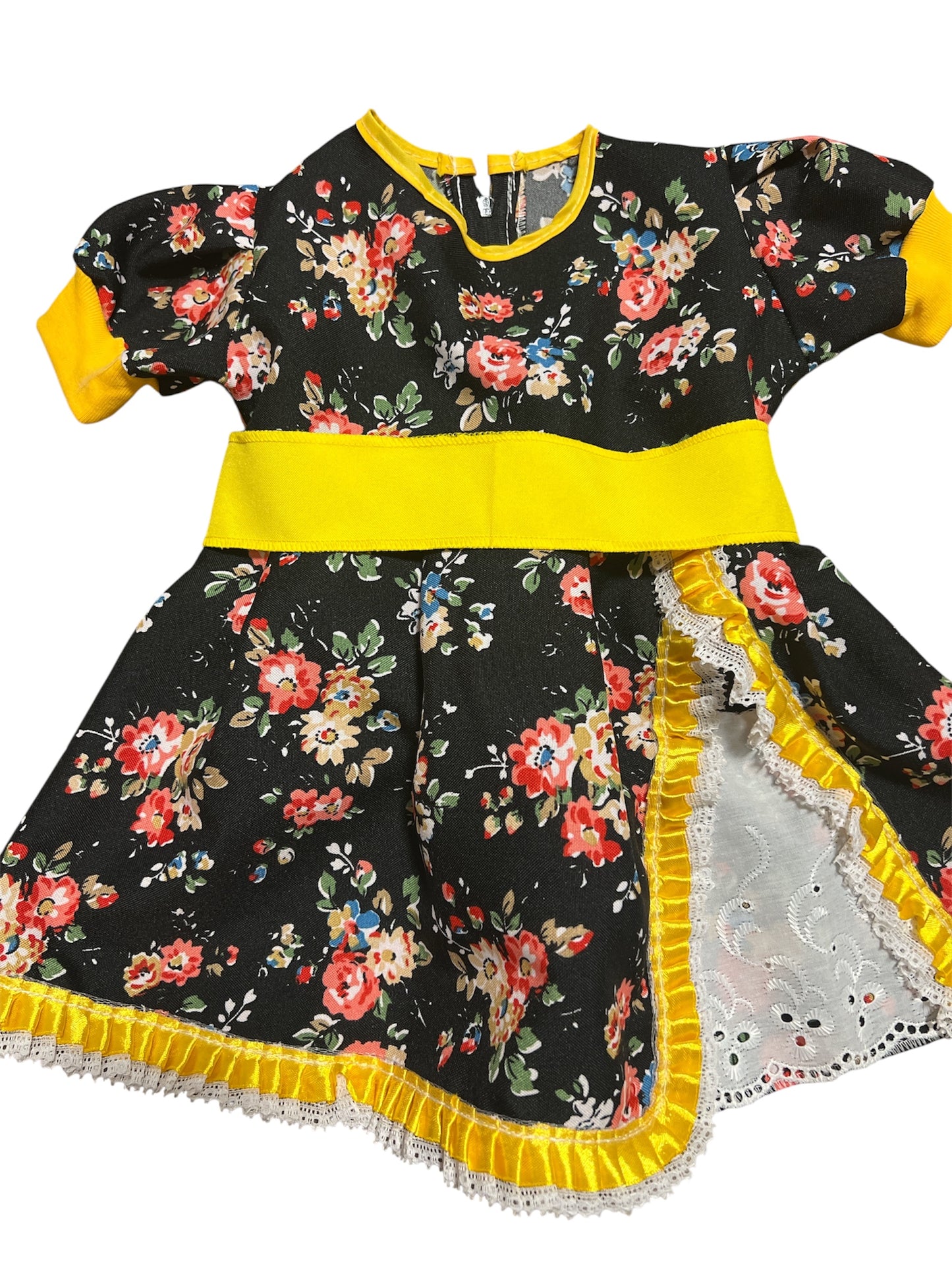 Vestido huasita para niñas