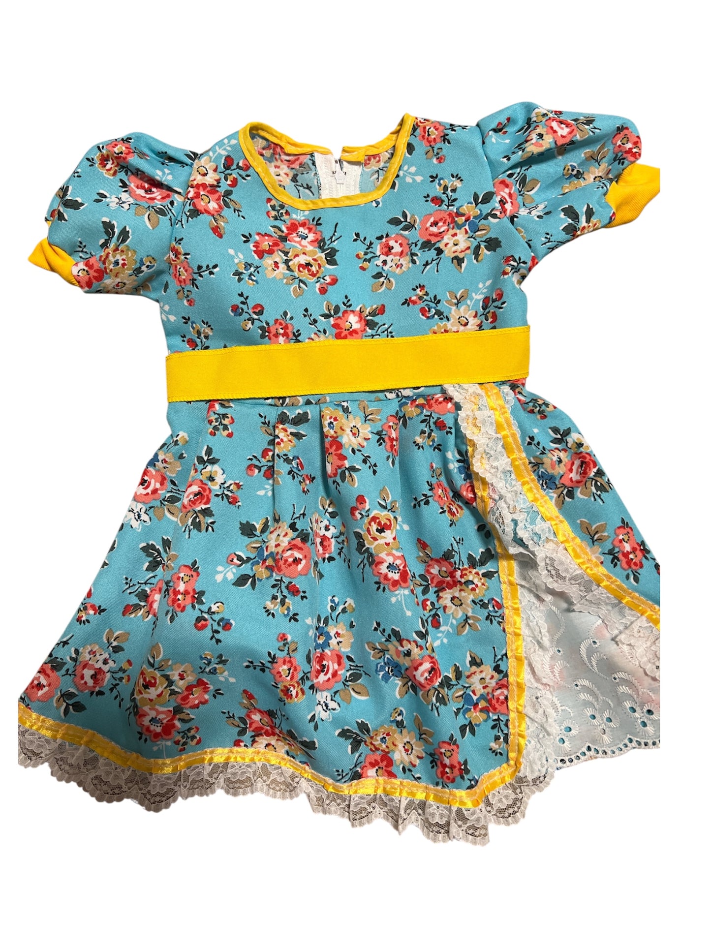 Vestido huasita para niñas