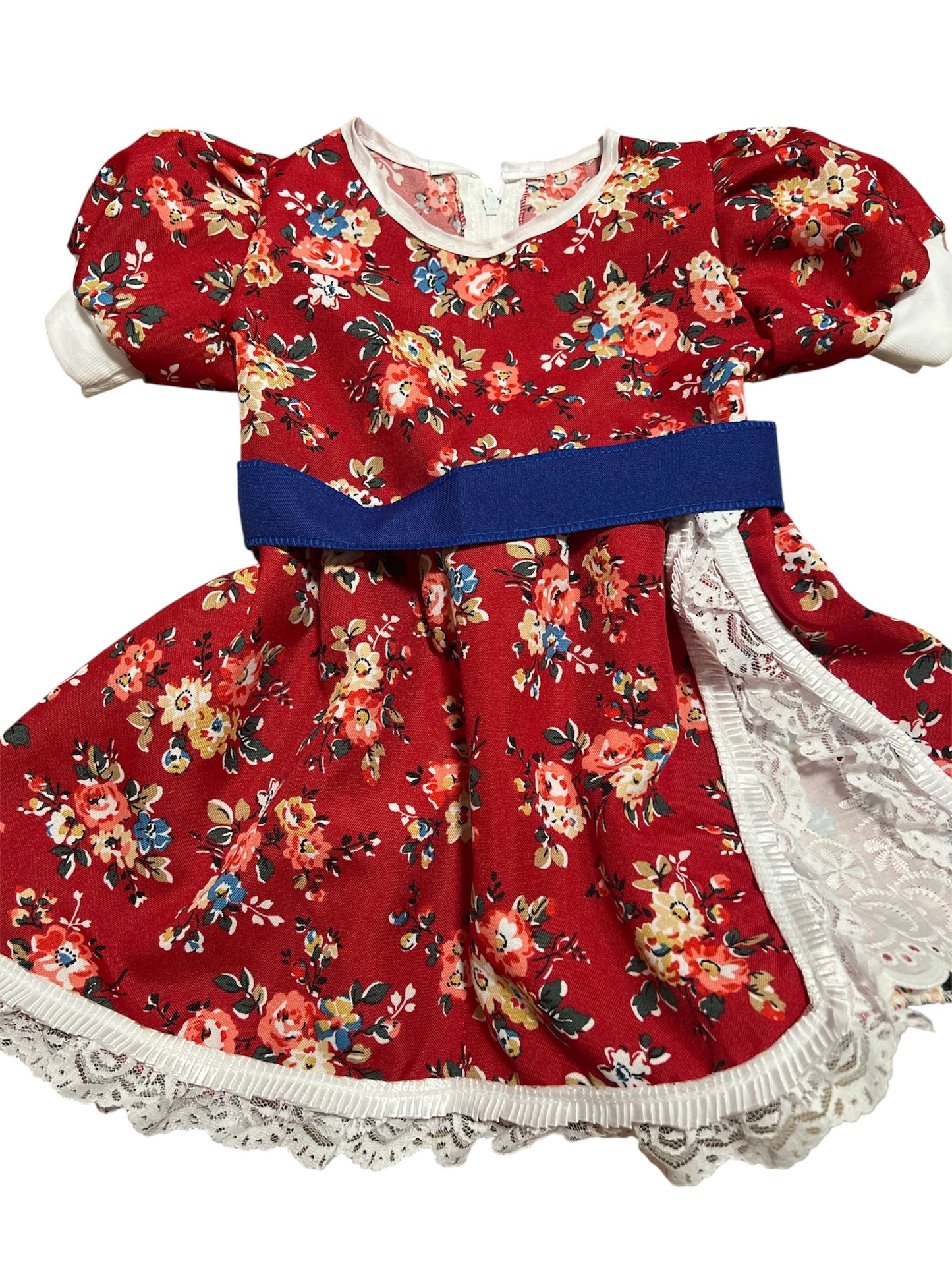 Vestido huasita para niñas