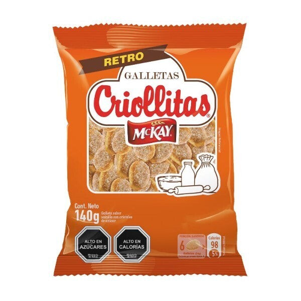 Galleta criollita 140g
