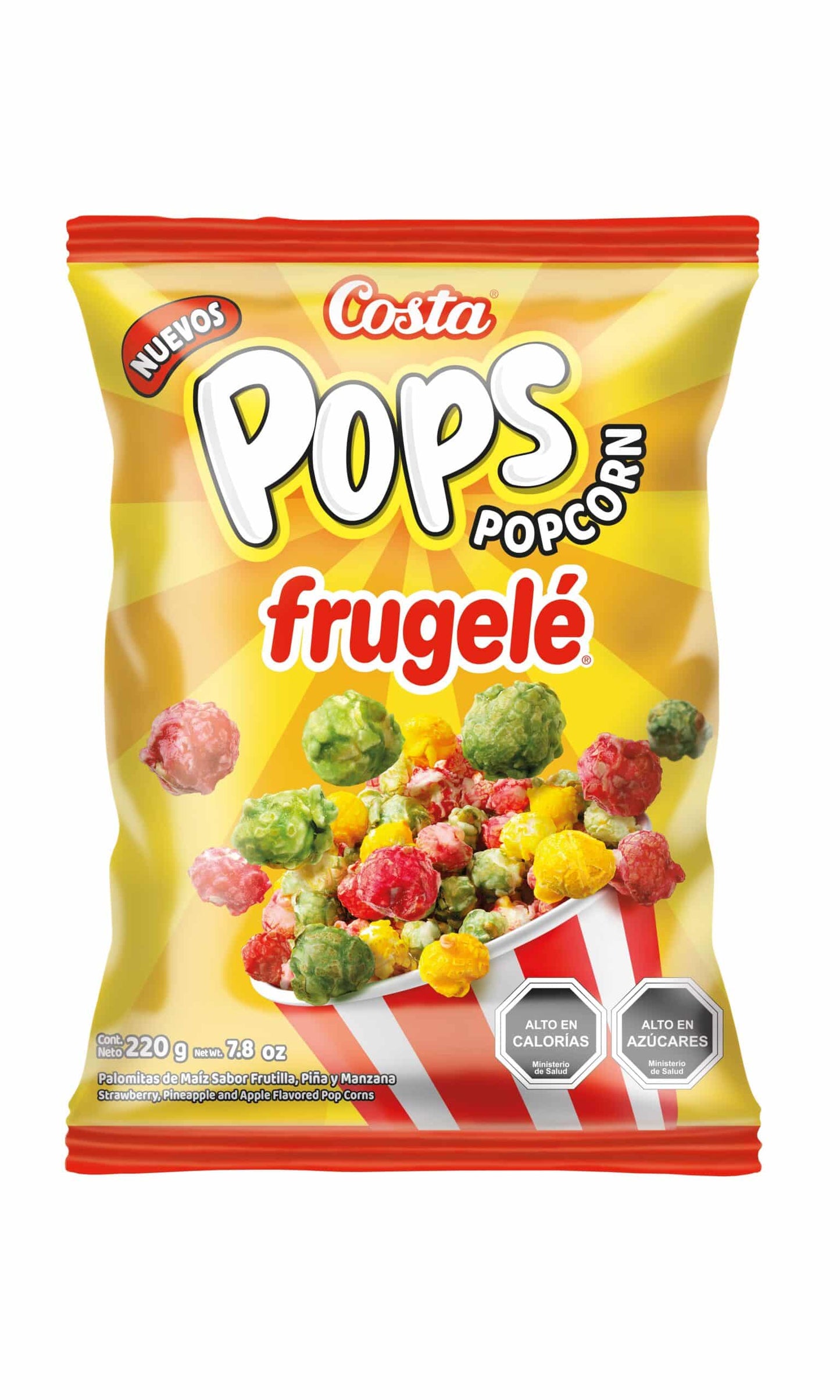 Popcorn frugele 220g