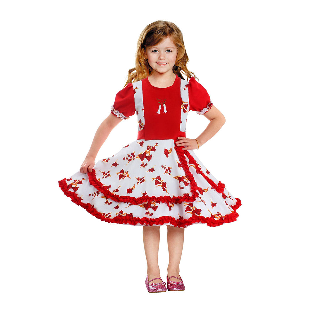 Vestido huasita para niñas