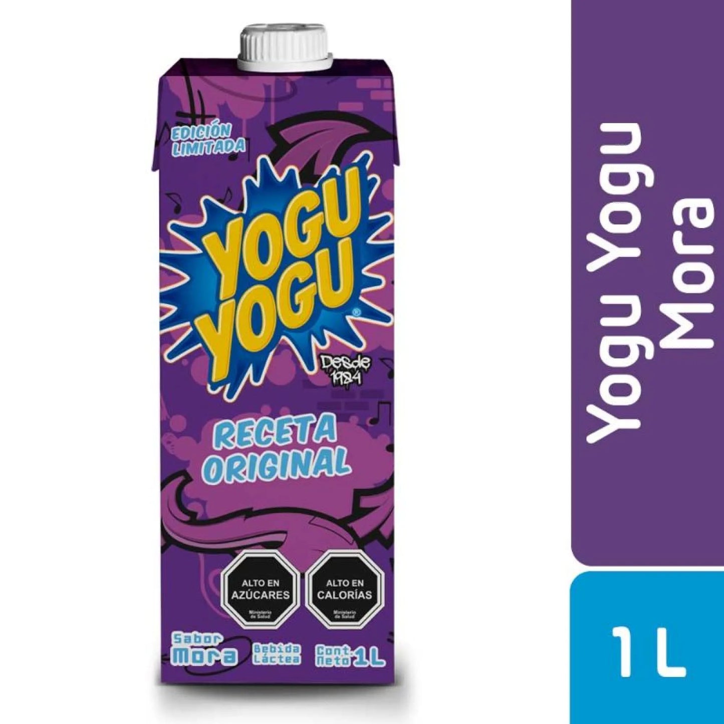 Yogu Yogu mora 1 litro, Receta original