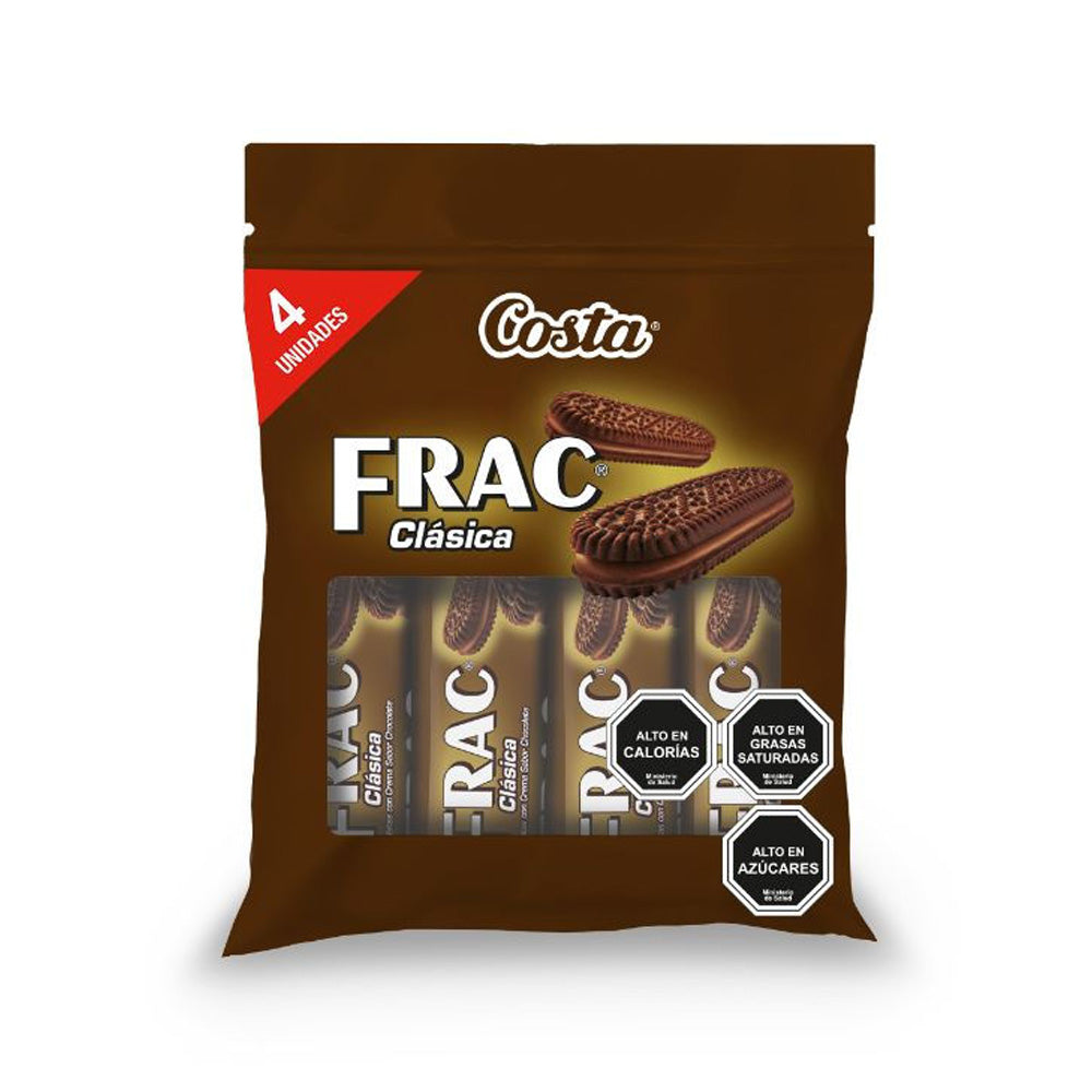 Galletas frac formato individual/ contiene 4 mini paquetes de galletas 176g