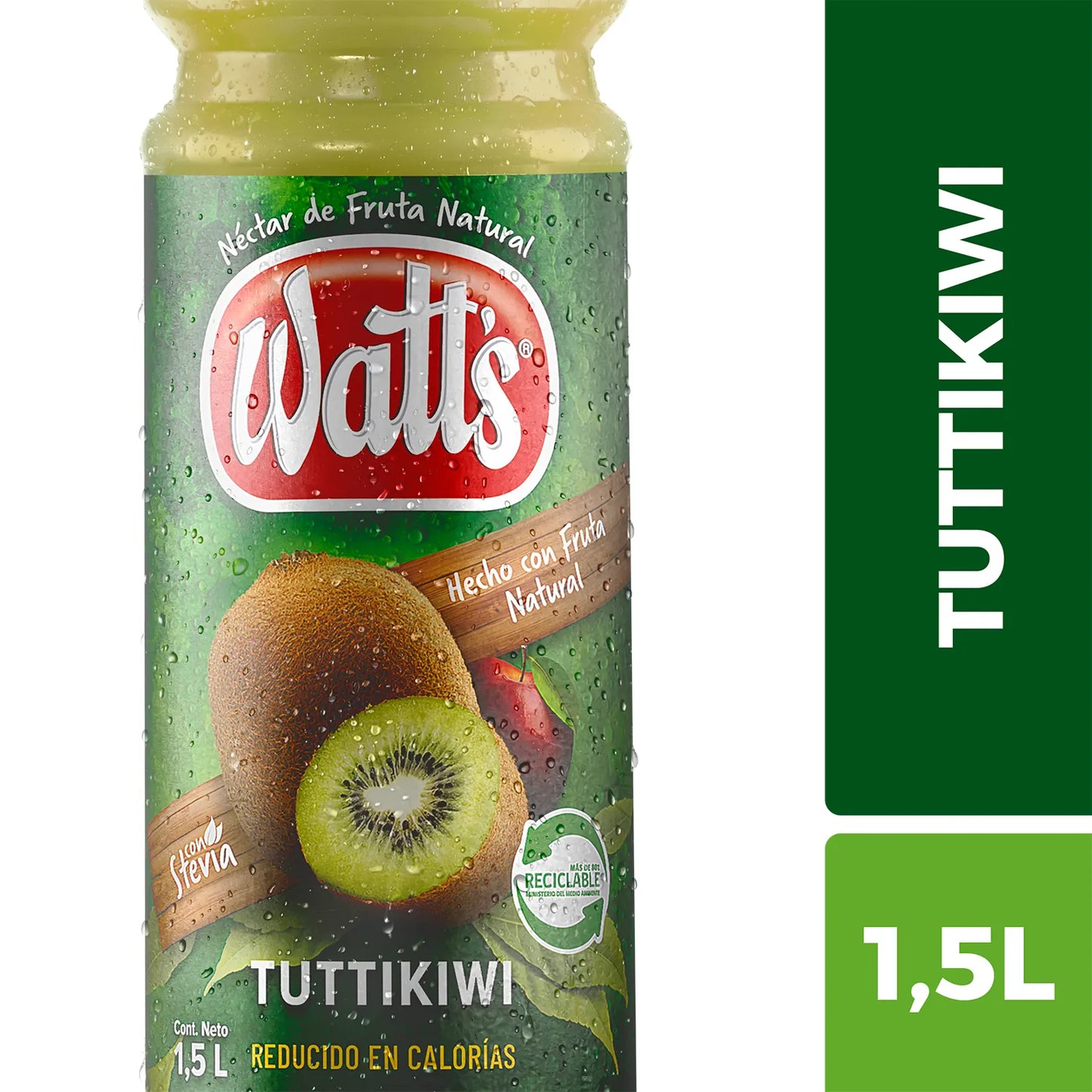 Jugos Watts 1.5L jugo chileno refrescante.
