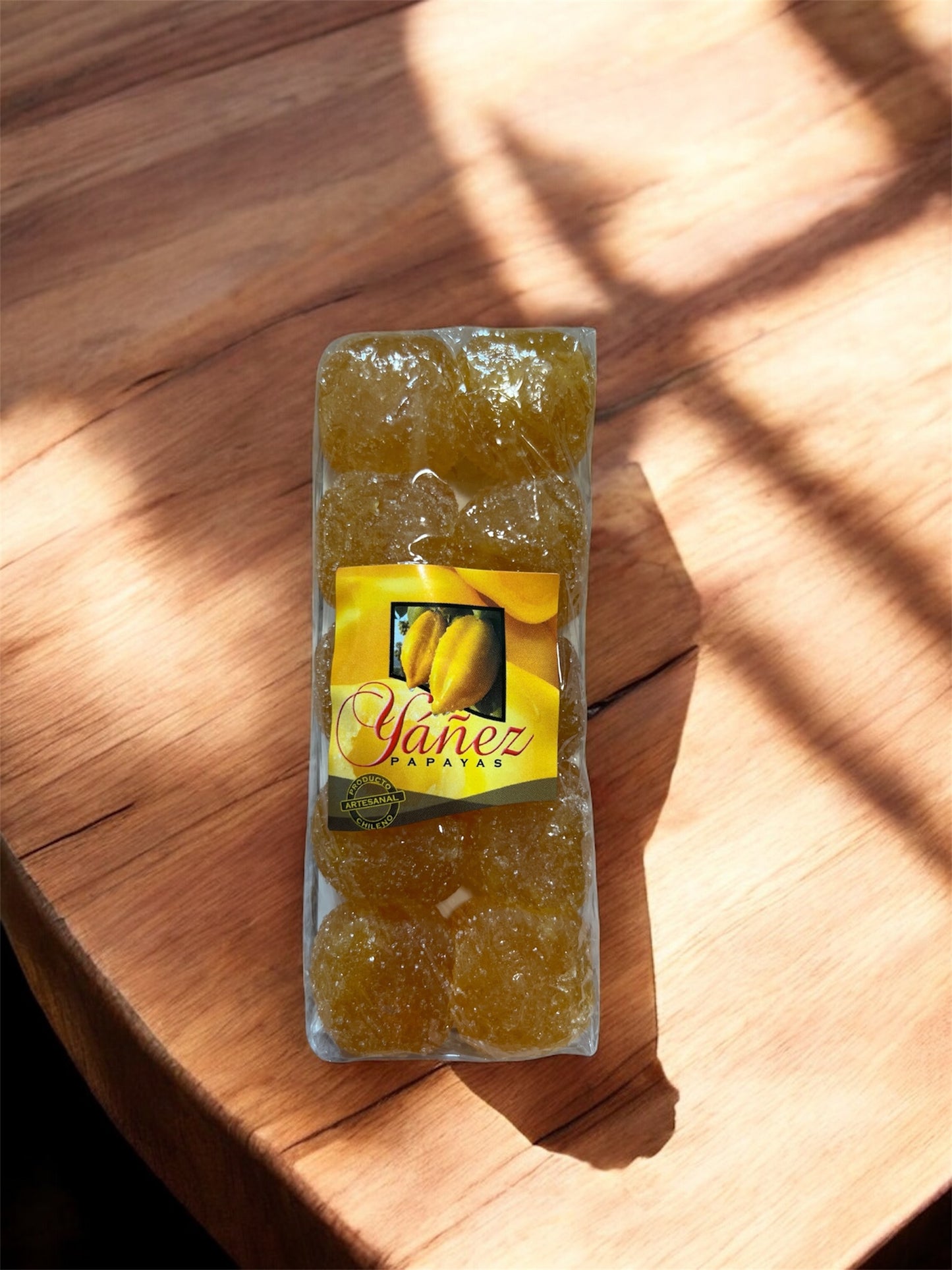 Bombones de papayas artesanales