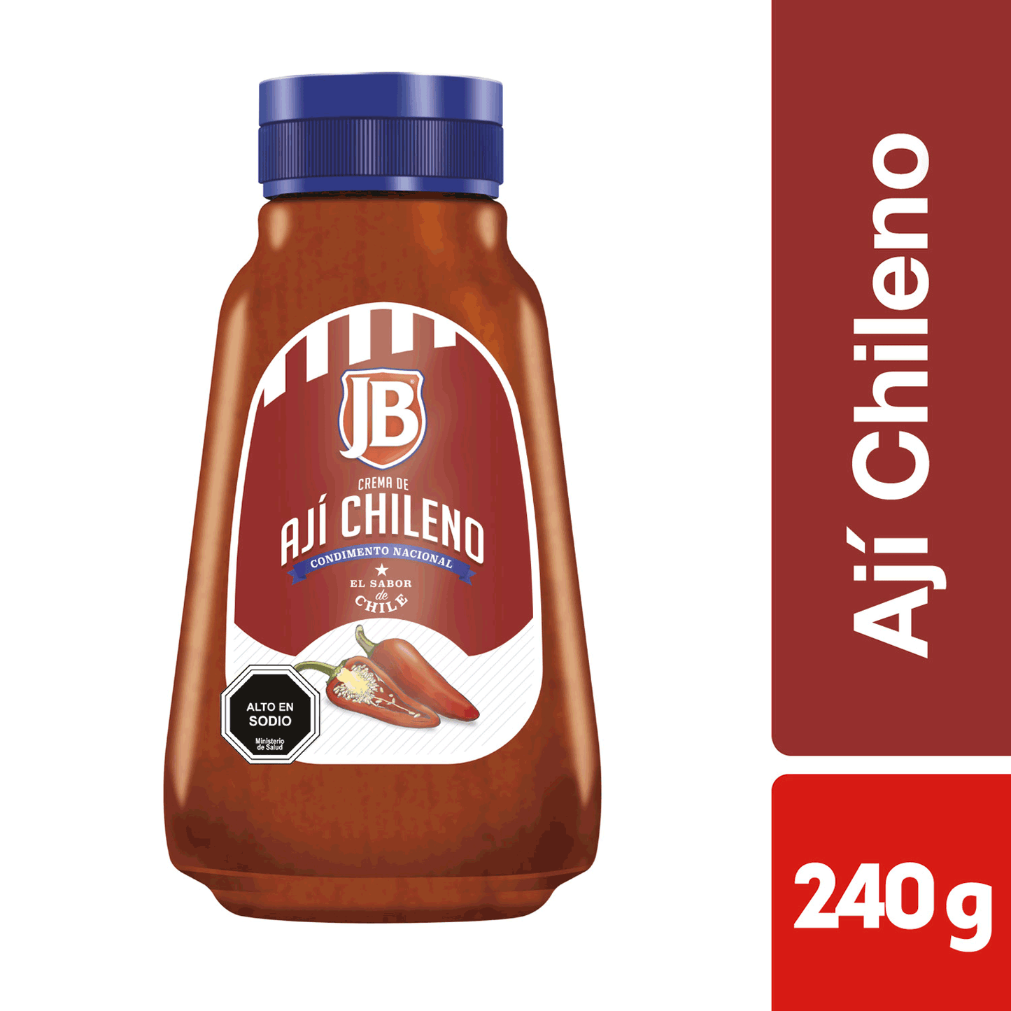 Ají chileno en salsa JB 240gr