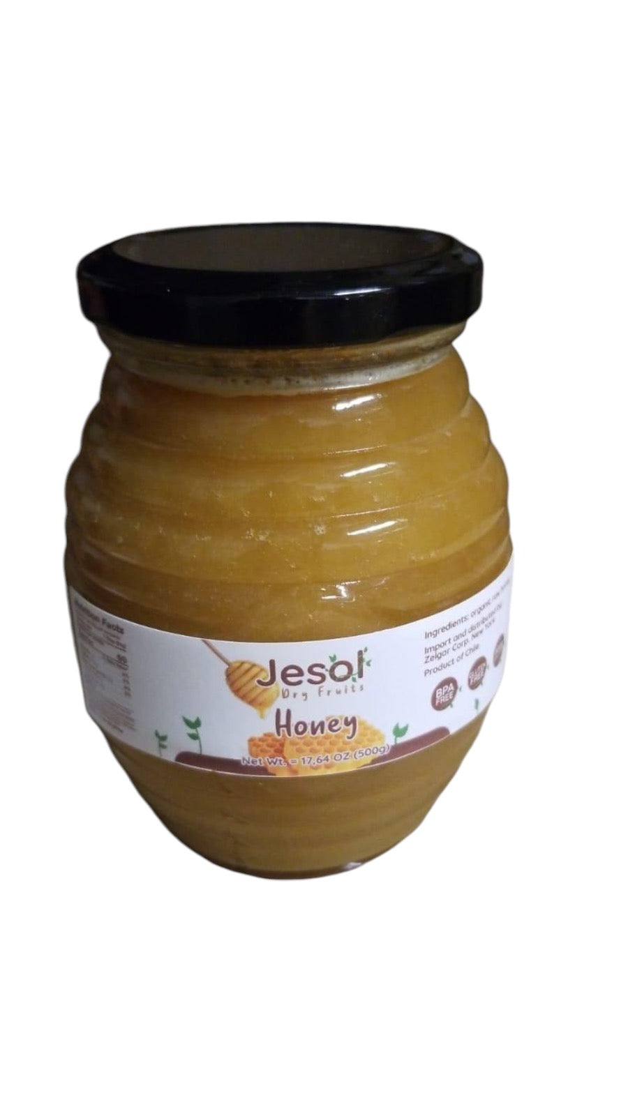 Miel artesanal chilena 500gr