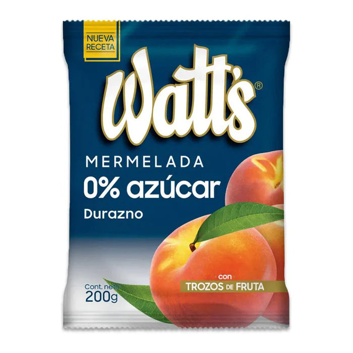 Mermelada Watts de Chile – Durazno