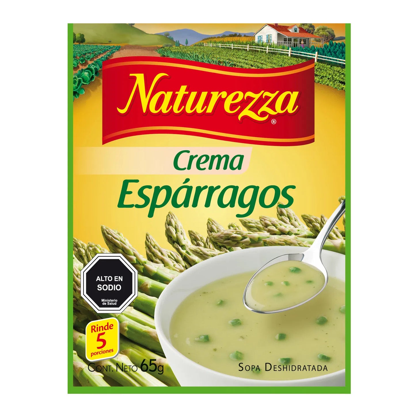 Crema de espárragos Naturezza