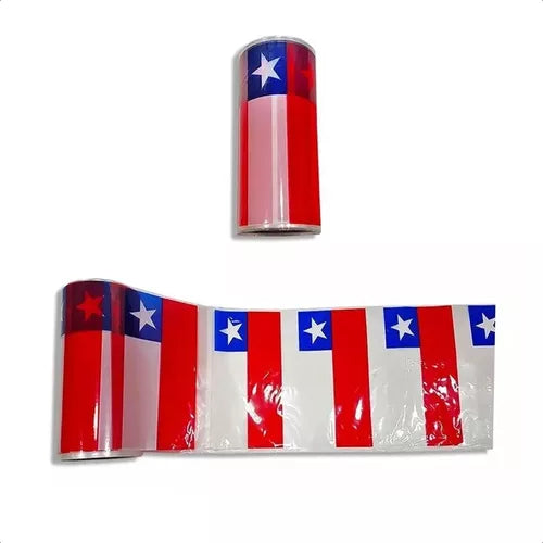 Banderas pláticas para decoración 10 mts