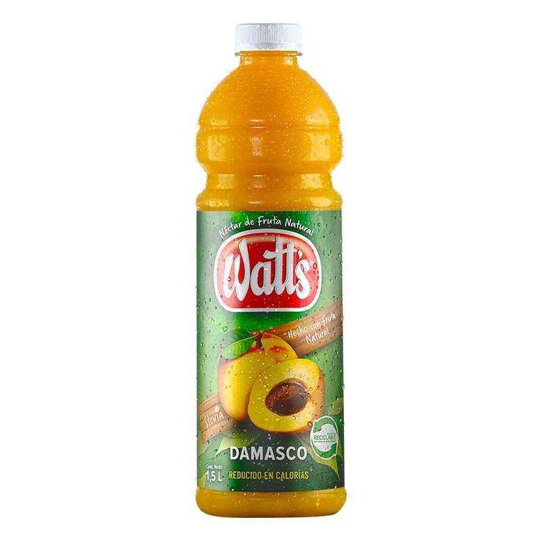 Jugos Watts 1.5L jugo chileno refrescante.