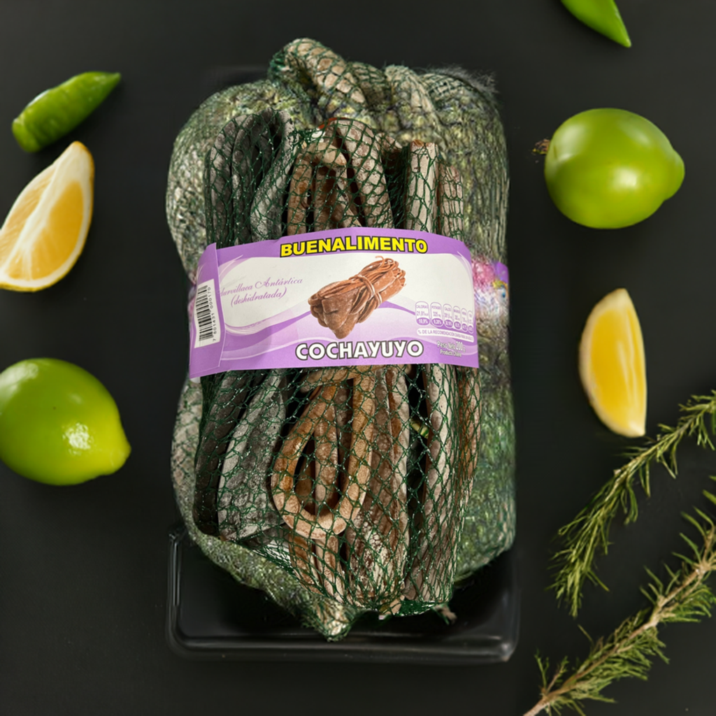 Cochayuyo Entero alga comestible chilena