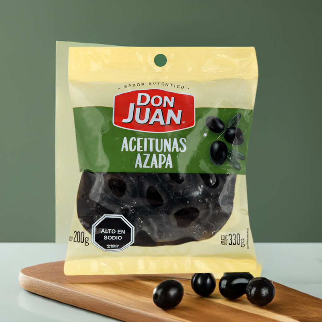 Aceitunas azapa 200 gr Don Juan