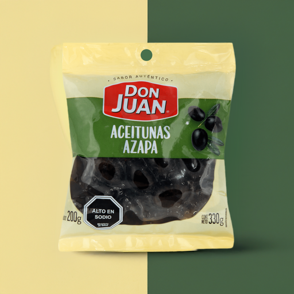 Aceitunas azapa 200 gr Don Juan