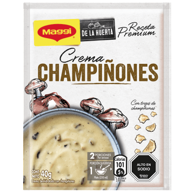 Crema de champiñones maggi