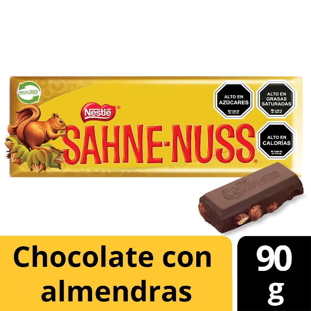 Sahne Nuss chocolate Nestlé