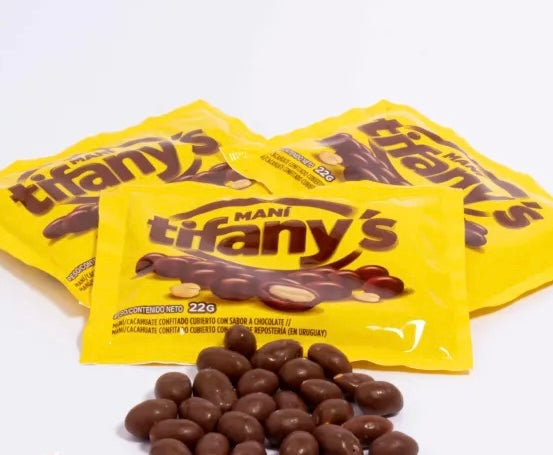 Tifany, maní cubierto en chocolate OFERTA!