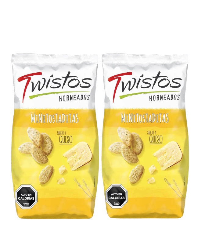 Twistos, mini tostaditas horneadas 100g