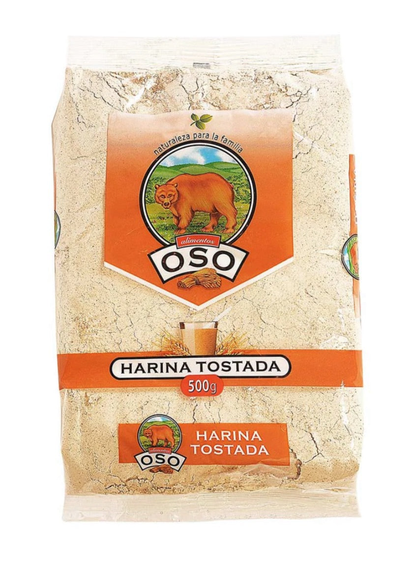 Harina Tostada producto chileno tradicional.