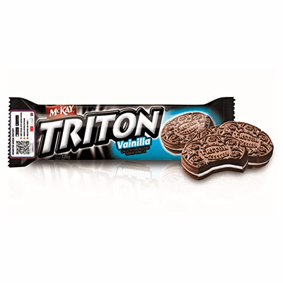 Galleta Tritón rellena producto chileno.