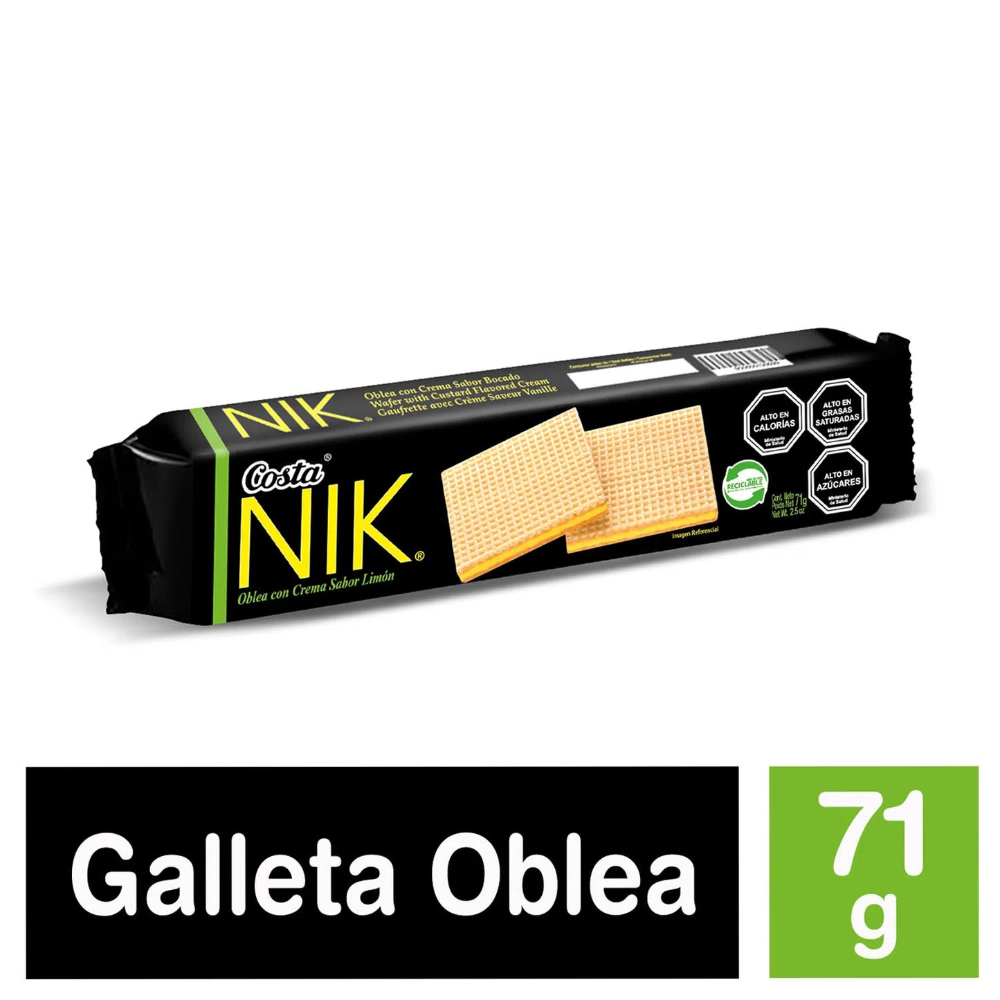 Galleta Nik costa 71 gr