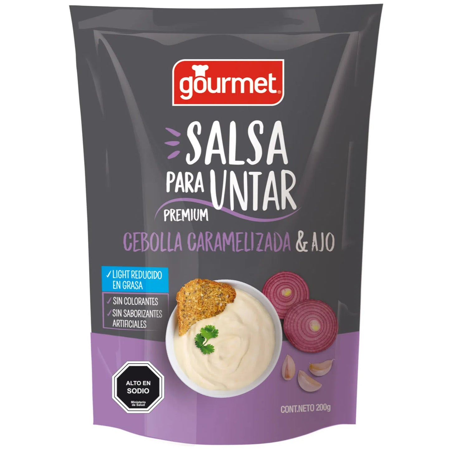 Salsa para untar gourmet 200 gr