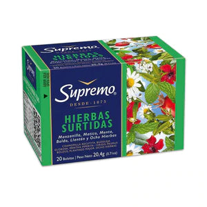 Te de hierbas y sabores