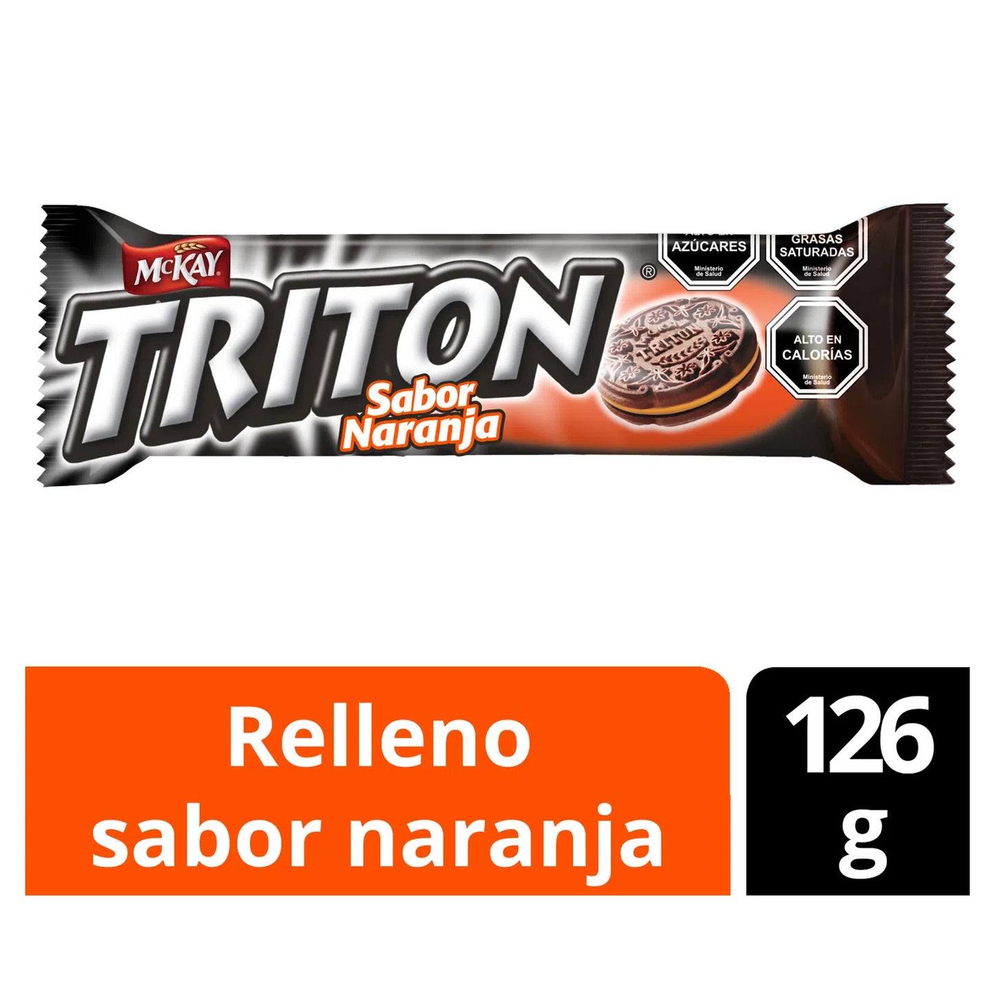 Galleta Tritón rellena producto chileno.