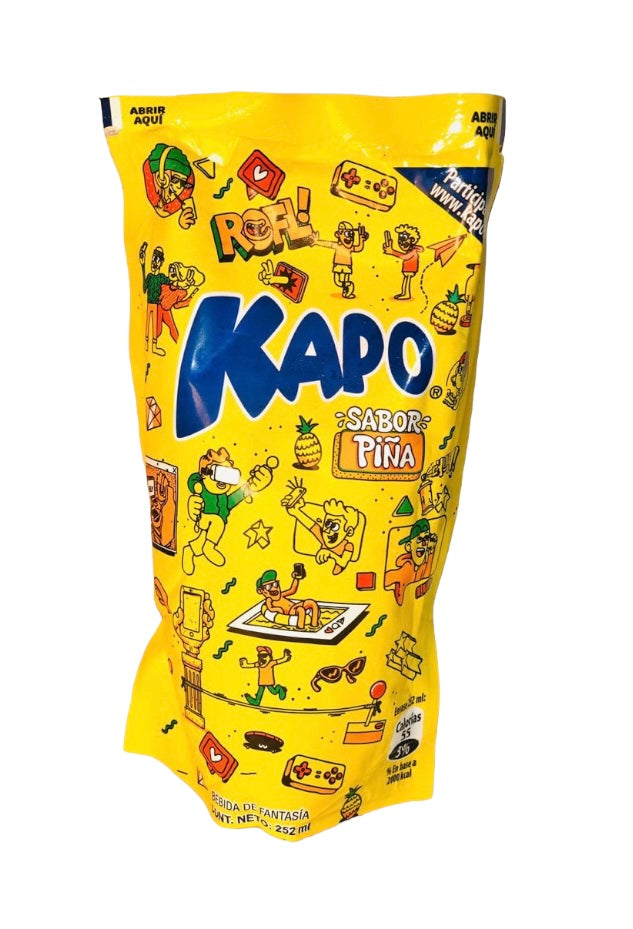 Jugos Kapo chilenos – sabor piña