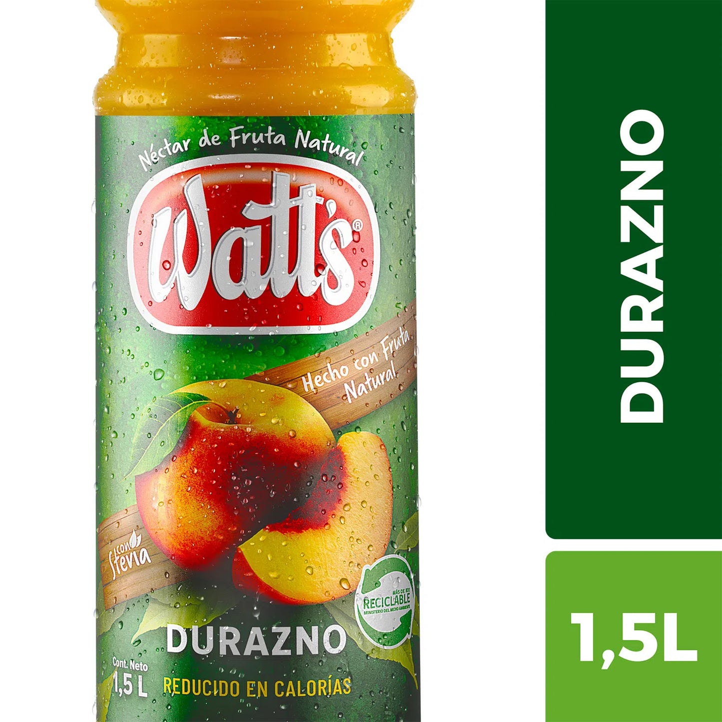 Jugos Watts 1.5L jugo chileno refrescante.