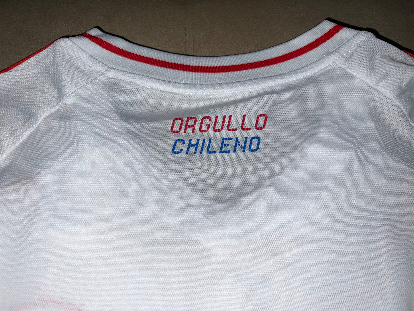 Camiseta blanca selección Chilena 2024