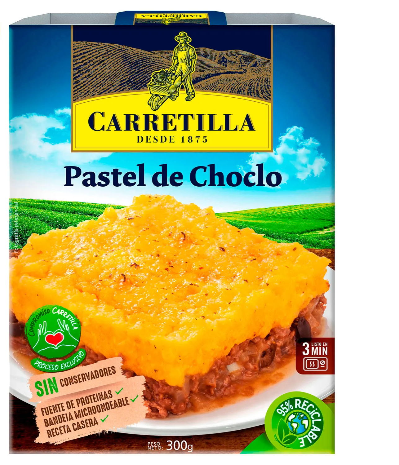 Pastel de choclo listo 300 g