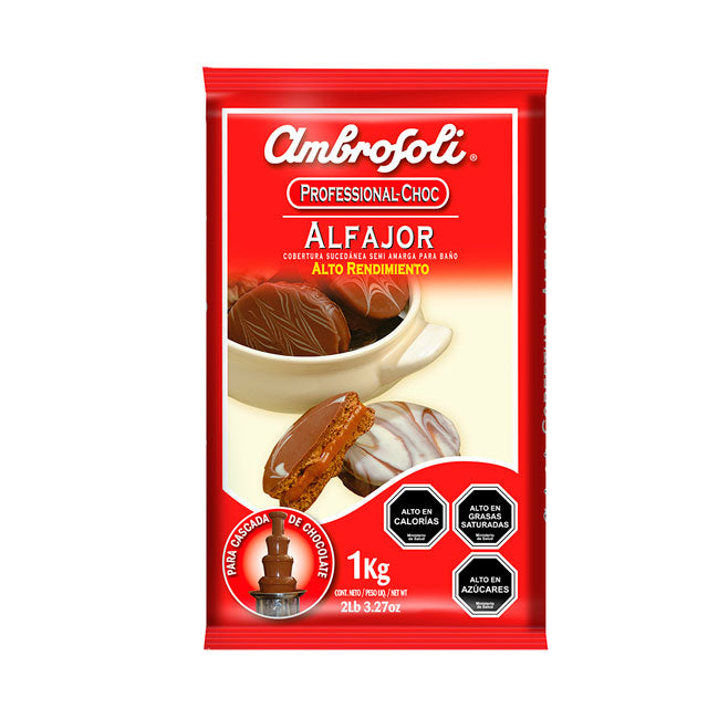Cobertura de chocolate ambrosoli 1 kilo
