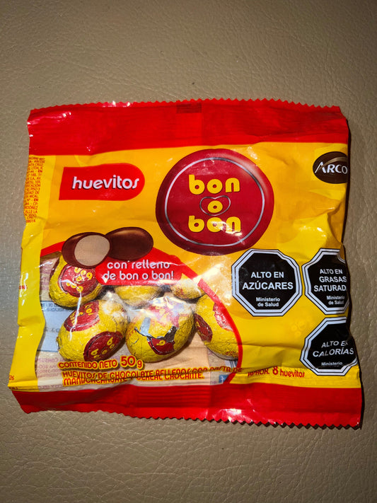 Huevitos Bon o Bon 8 unidades