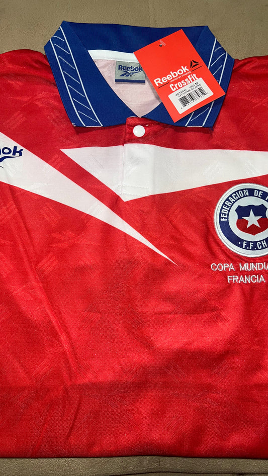 Camiseta selección chilena Francia 98