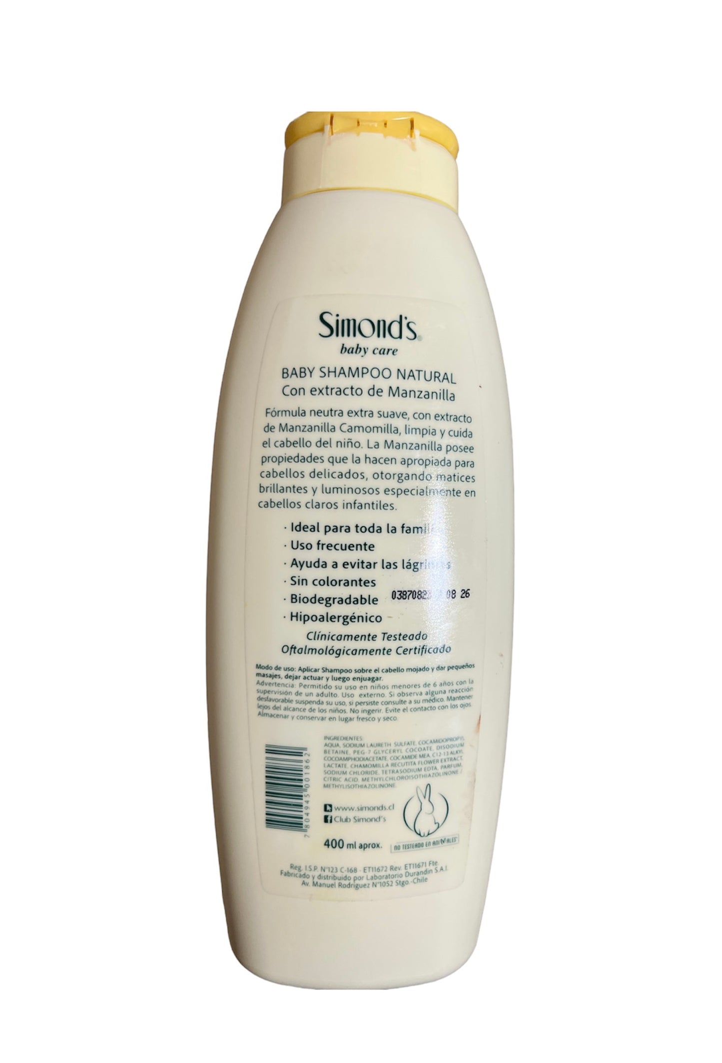 Shampoo manzanilla simond 400ml