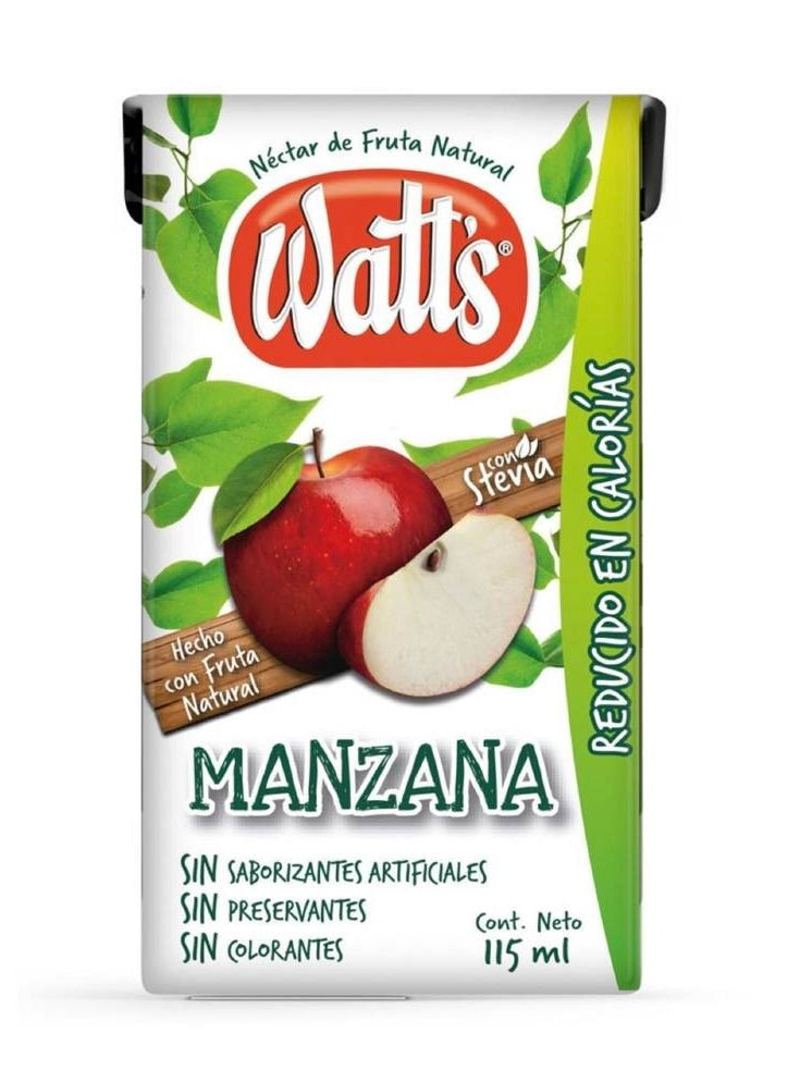 Nectar manzana watts caja 115ml